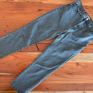 Madewell Women's Gray Straight Leg Jeans